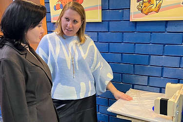 Елена Афанасова посетила реабилитационный центр «Потенциал плюс» 